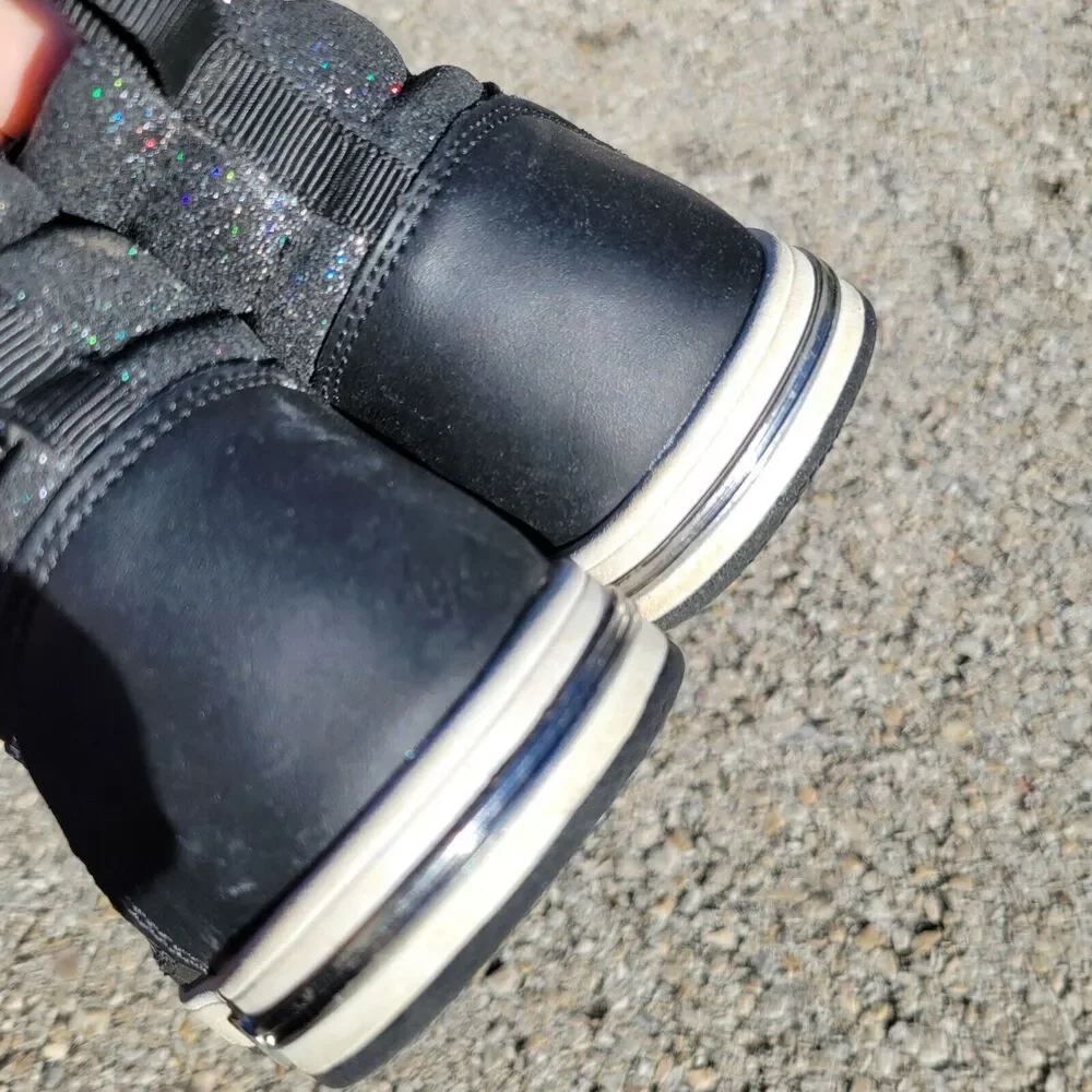Skechers Shoes Girls 3 Sparkle Sneakers Shoes Purple Pink Blue Black Jewel‎ Lace